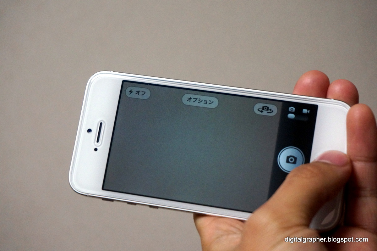 Iphone 5はカメラレンズ内部にゴミが入りやすい アップルストアで新品交換してきた Digital Grapher