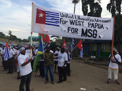 Hari Ke-2 KTT MSG, Rakyat Solomon Island Gelar Aksi Dukung ULMWP