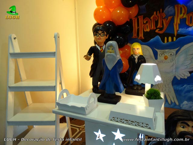 Decoração de festa Harry Potter - Mesa temática de aniversário Decoração de festa Harry Potter - Mesa temática de aniversário