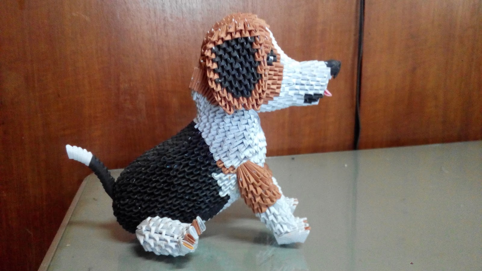 OnOy Origami origami 3d dog tutorial