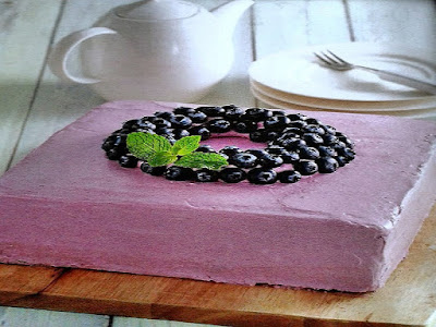 Gambar Resep Blueberry Soft Cake