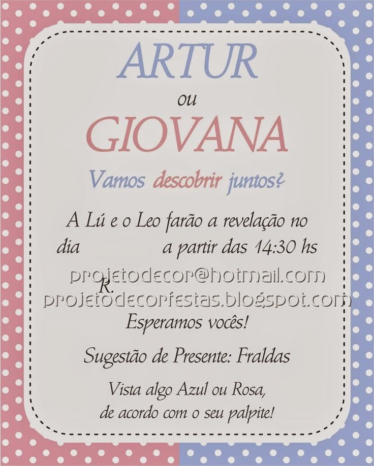 Maternar para sempre: Chá Revelação