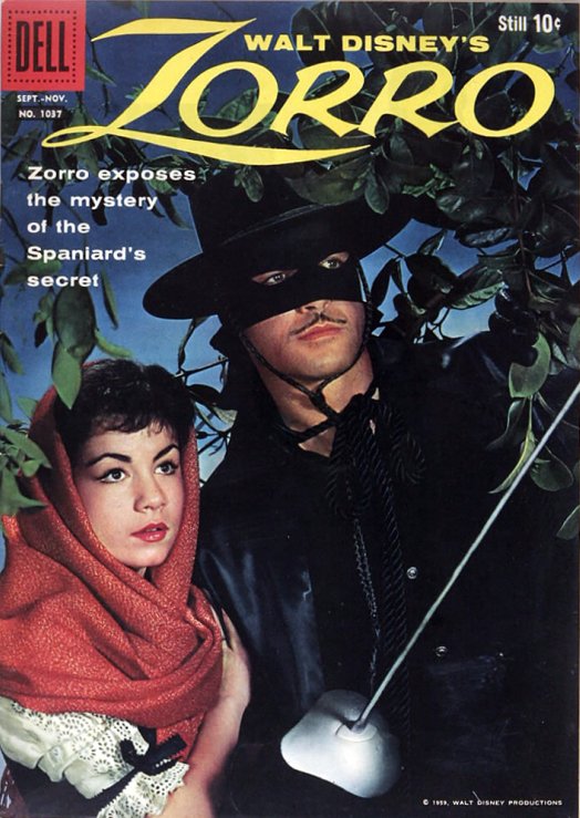 Captain's Library & Theatre: ZORRO "The Spaniard's Secret: Missing Father"