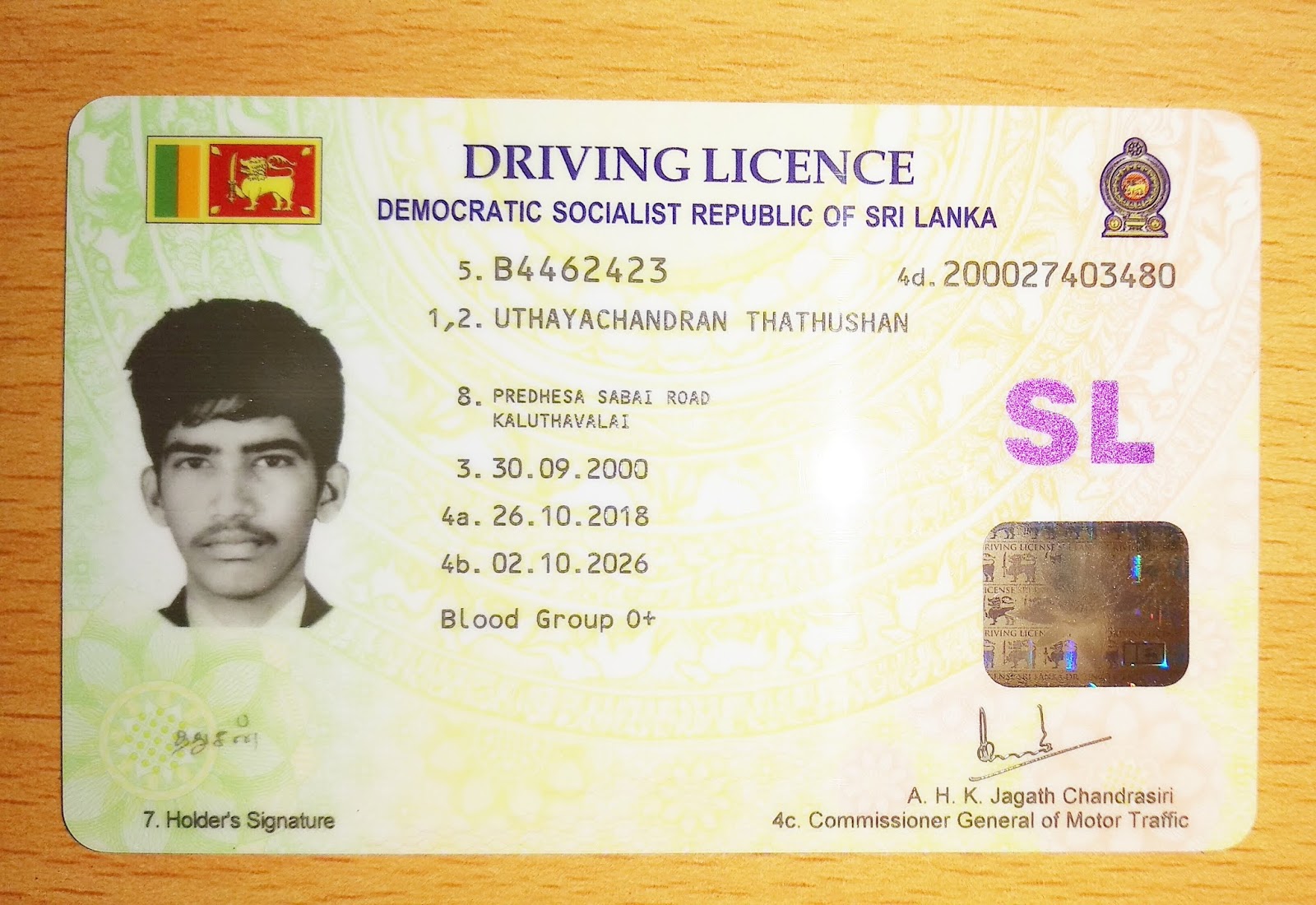 Thathusan My DRIVING LICENCE 13 11 2018 h-e-s-h-his-act-of-bravery-has-inspired-a-nation-sri-lanka-police