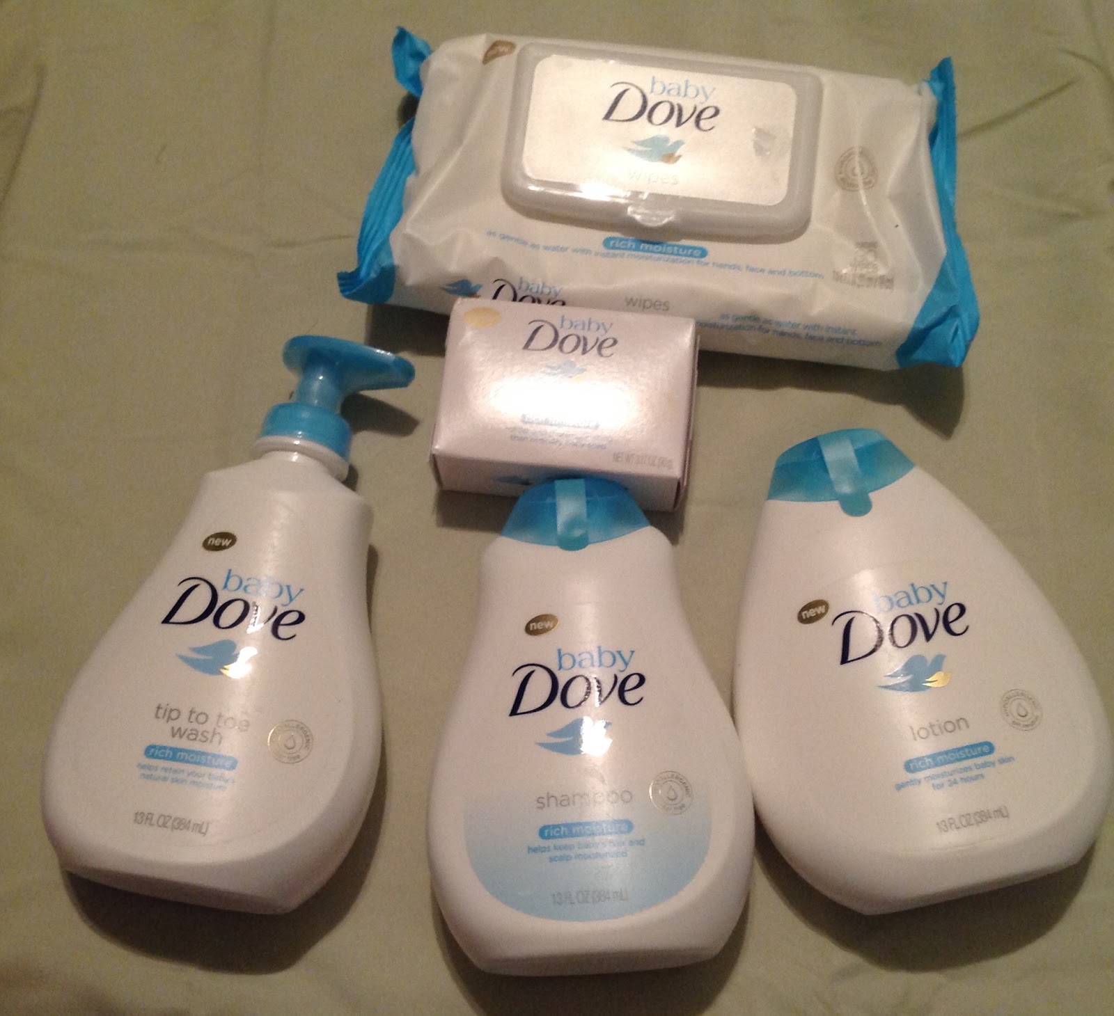 Cassandra M�s Place Baby Dove Products Giveaway