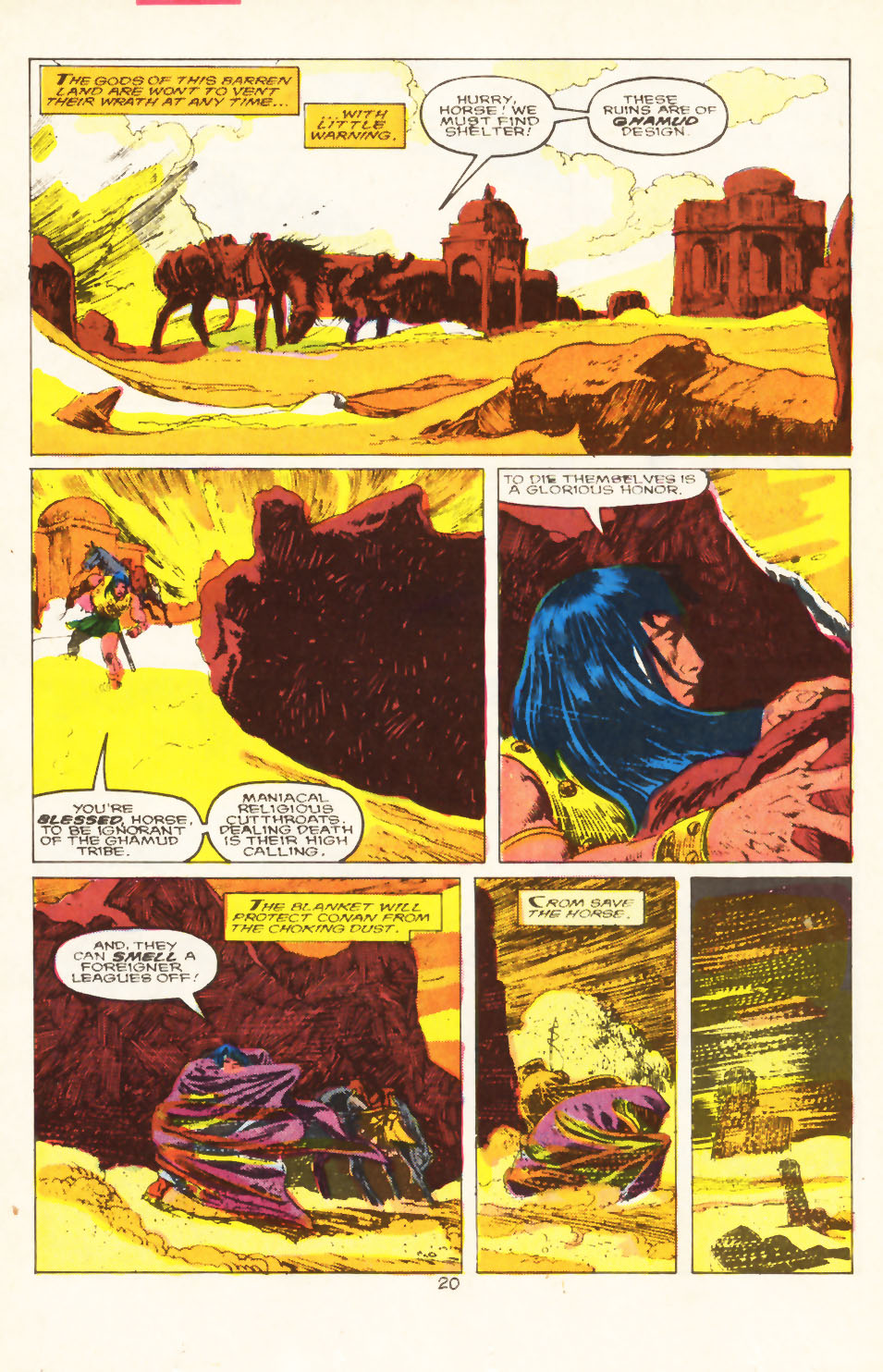 Read online Conan the Barbarian (1970) comic -  Issue #211 - 17