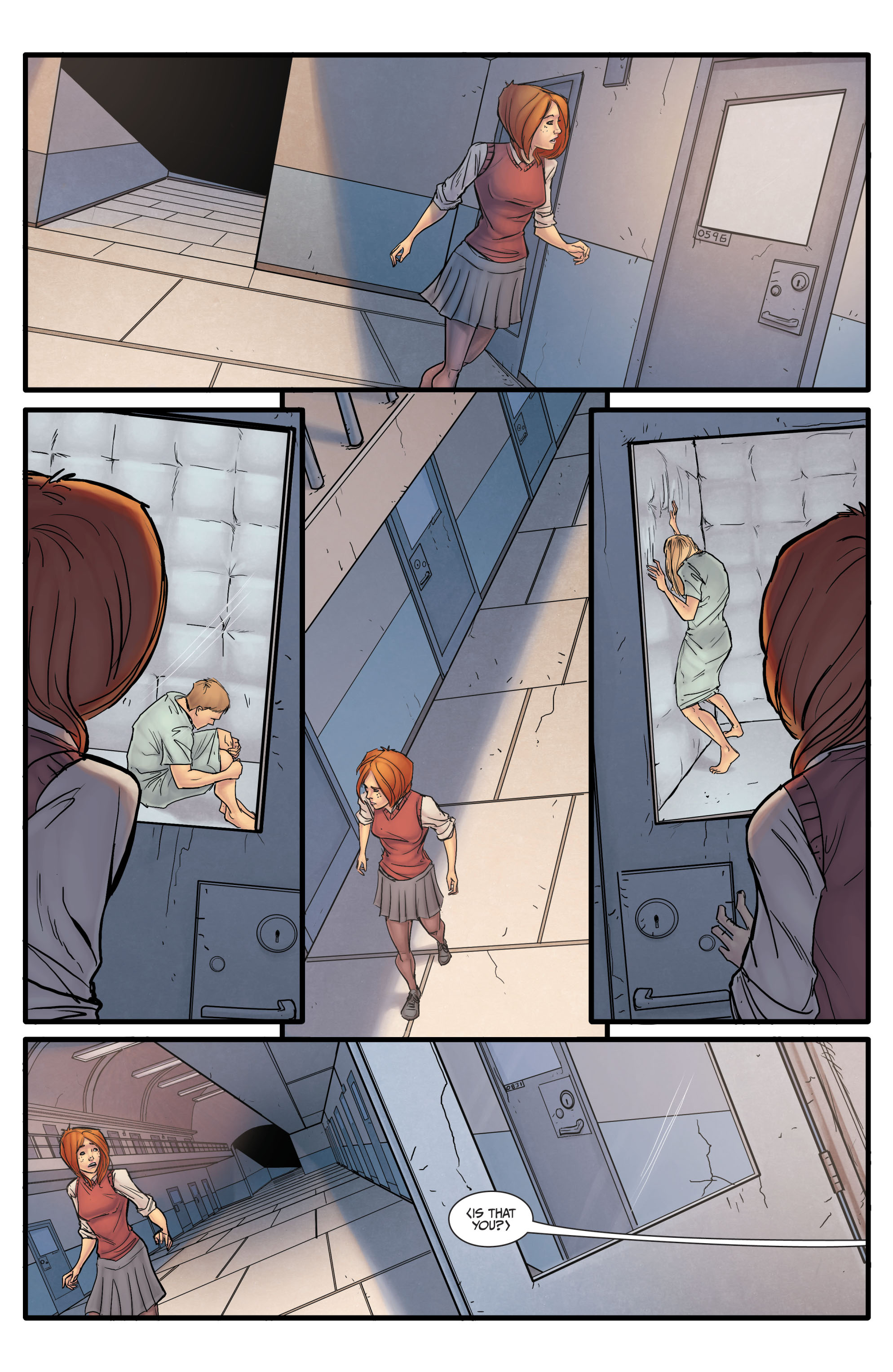 Read online Morning Glories comic -  Issue #3 - 16