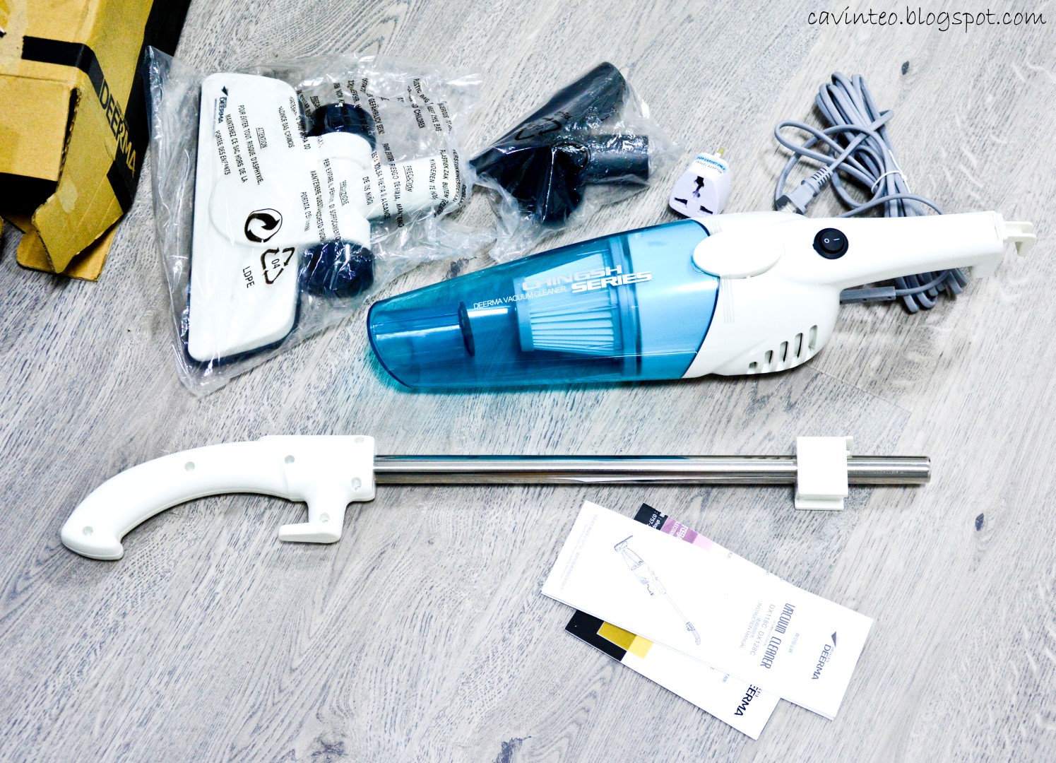 Entree Kibbles Deerma Handheld Vacuum Cleaner (DX118C) A Powerful Suction & It's Inexpensive