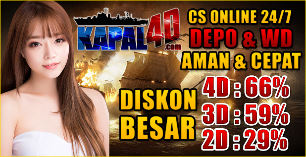 BONUS NEXT DEPOSIT 1% DI KAPAL4D | BANDAR TOGEL ONLINE TERPERCAYA DI INDONESIA Slide3
