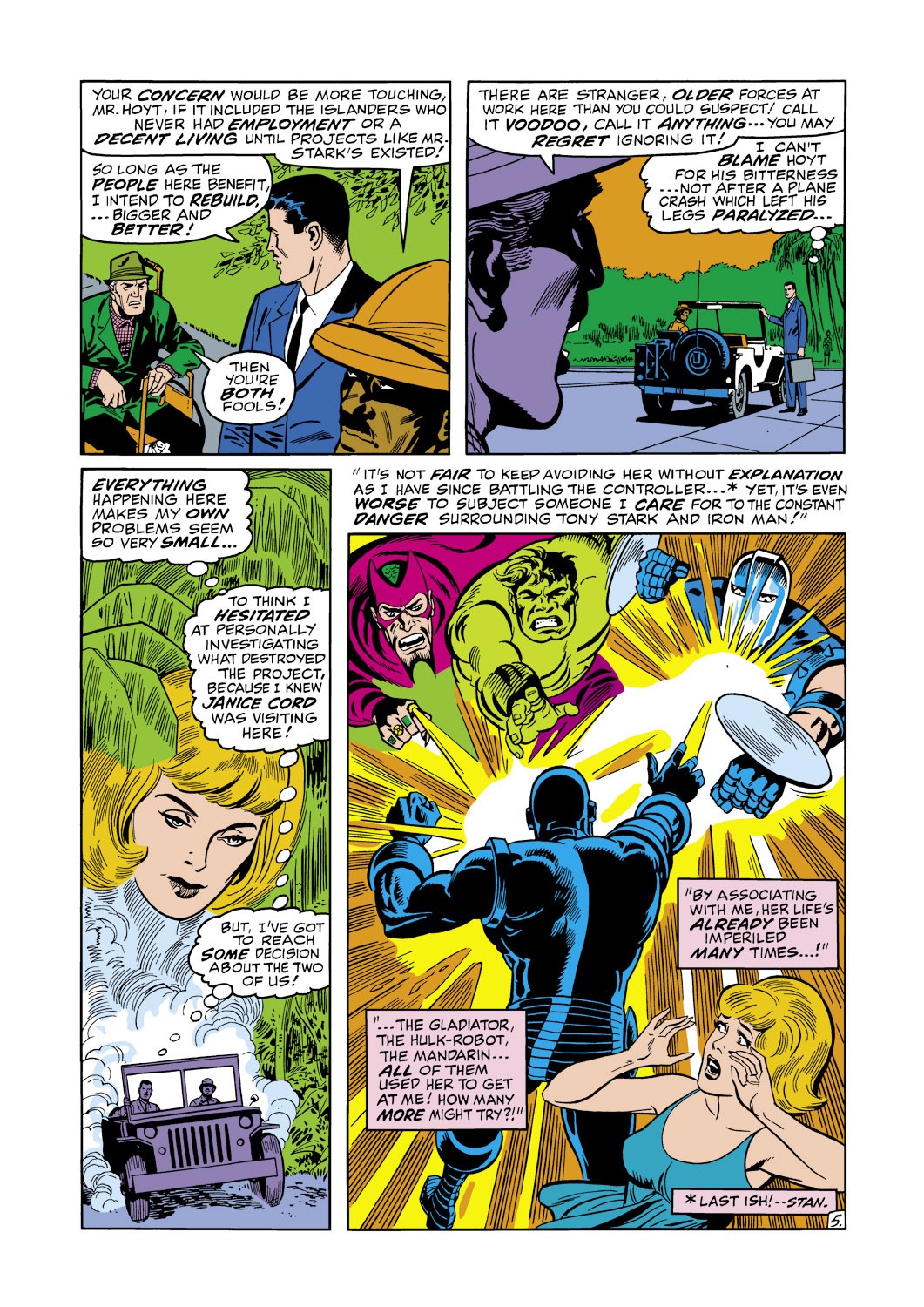 Read online Iron Man (1968) comic -  Issue #14 - 6