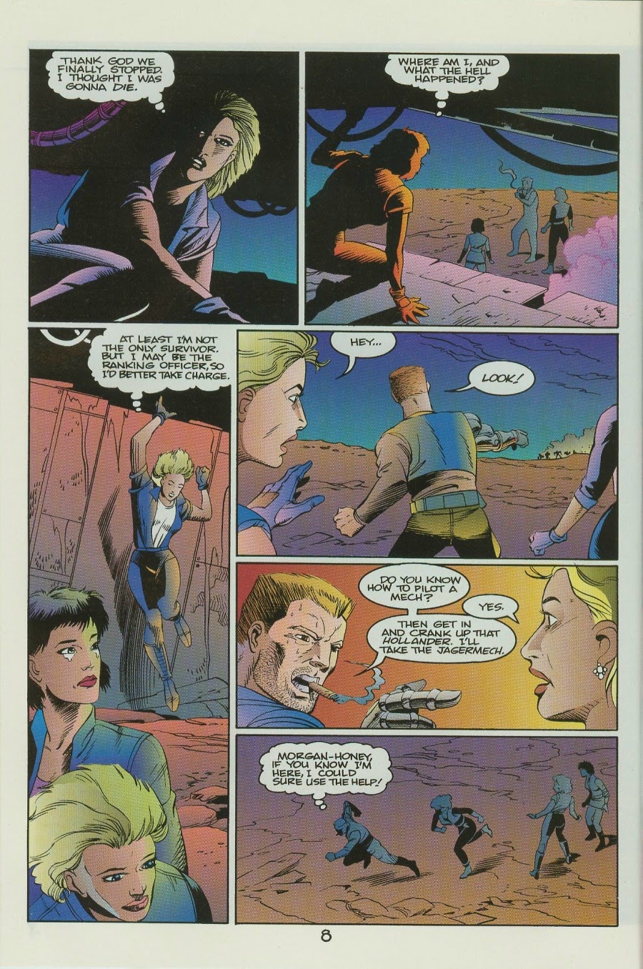 Read online Battletech: Fallout comic -  Issue #1 - 9