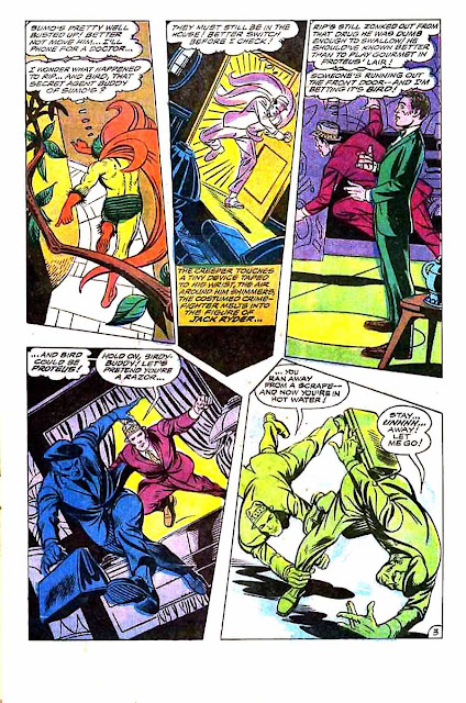Beware the Creeper v1 #5 dc 1960s silver age comic book page art by Steve Ditko Beware the Creeper v1 #5 dc 1960s silver age comic book page art by Steve Ditko
