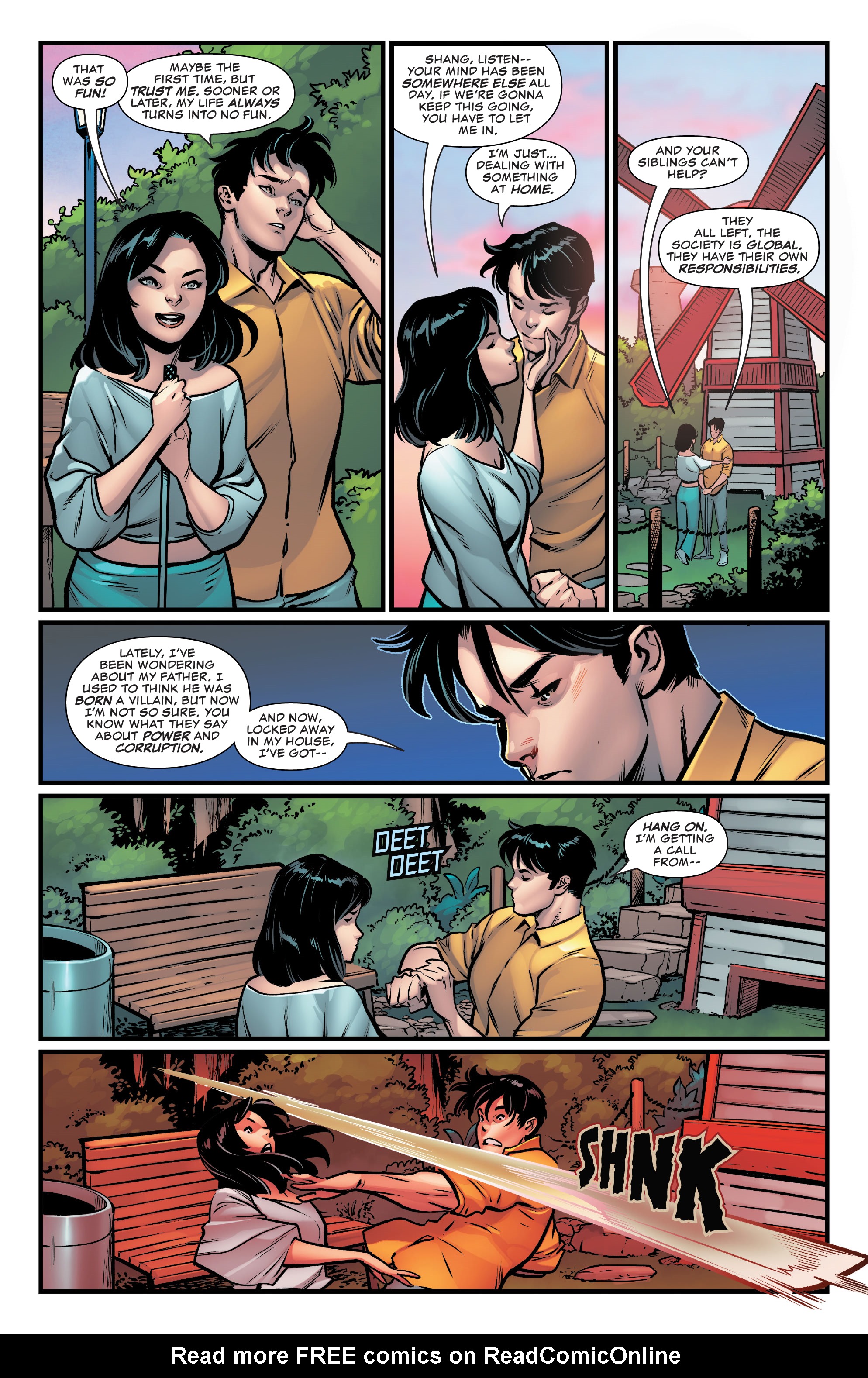 Read online Shang-Chi and the Ten Rings comic -  Issue #1 - 10