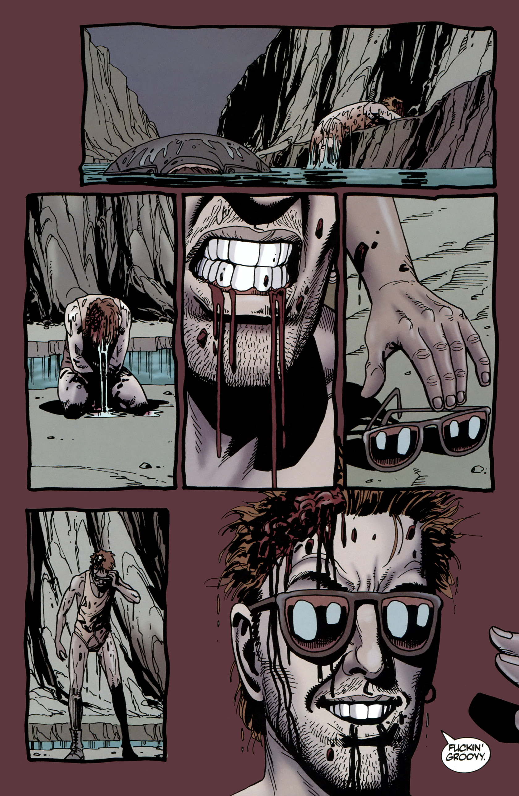 Read online Preacher Special: Cassidy : Blood and Whiskey comic -  Issue # Full - 10