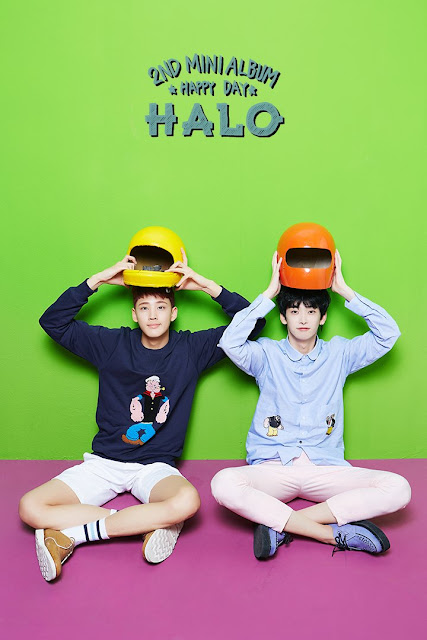 HALO представили клип для своего 2-го мини-альбома 'Happy Day'!