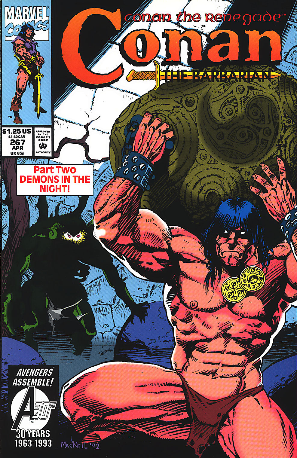 Read online Conan the Barbarian (1970) comic -  Issue #267 - 1