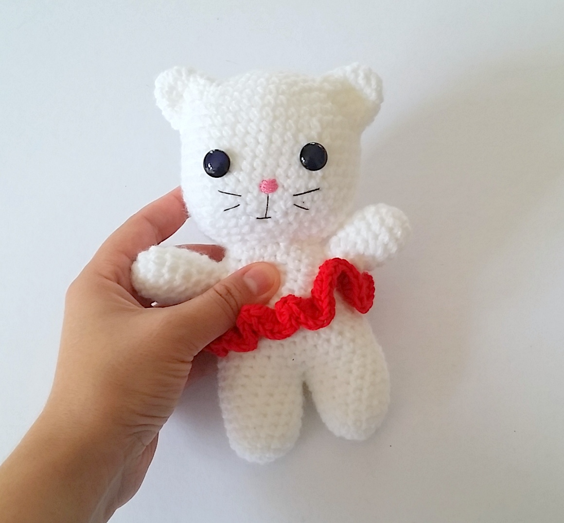 Ema Decorations Crochet kitty, crochet toys from scratches, recycling