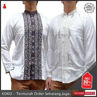 KKO66 OPS821 Baju Koko Premi Muslim Lengan Panjang Berkualitas BMGShop