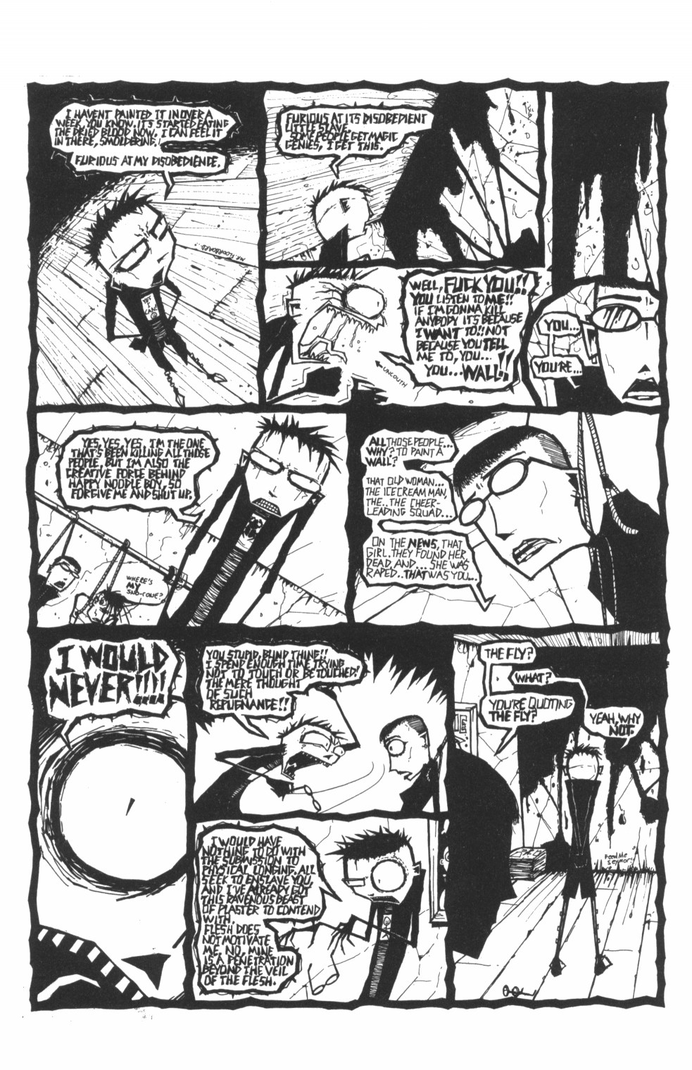 Read online Johnny the Homicidal Maniac comic -  Issue #4 - 10