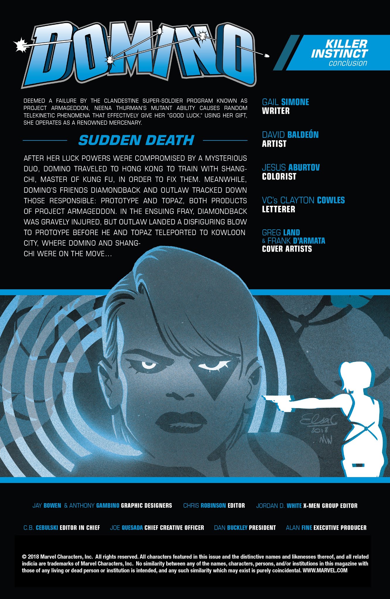 Read online Domino (2018) comic -  Issue #6 - 6