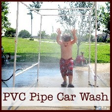 pvc pipe car wash