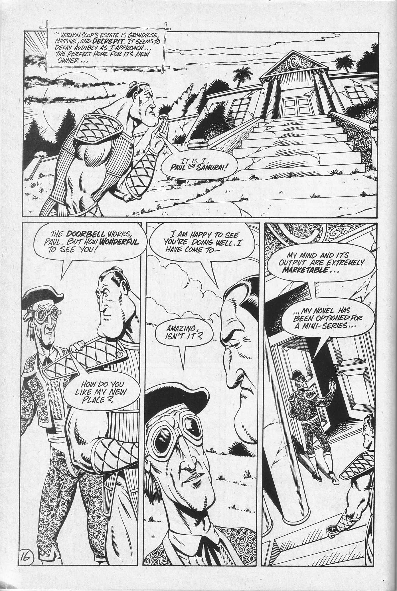Read online Paul the Samurai (1991) comic -  Issue # TPB - 82