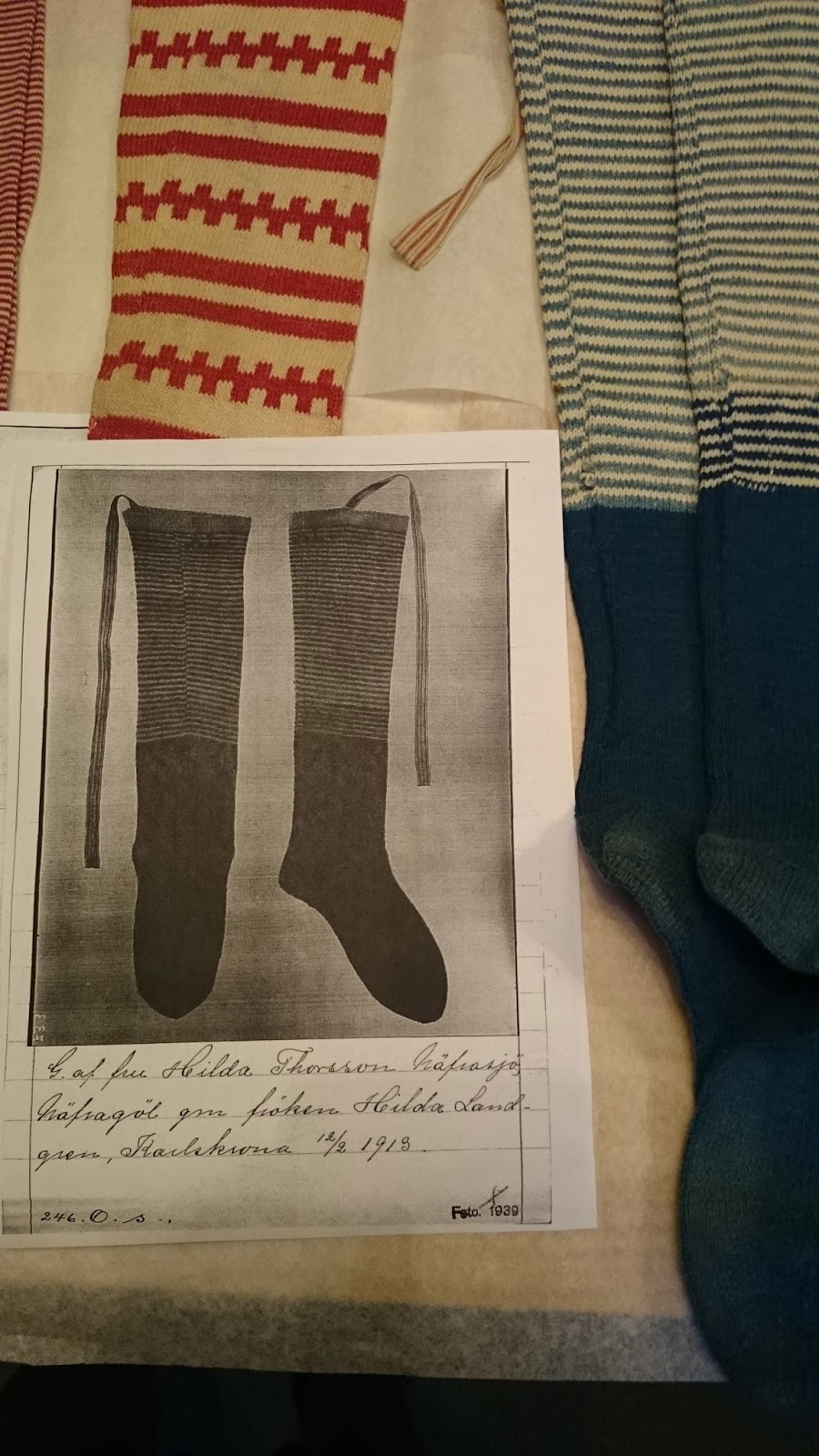 Tailoring Tales Historical Socks at Nordiska Museet, Stockholm