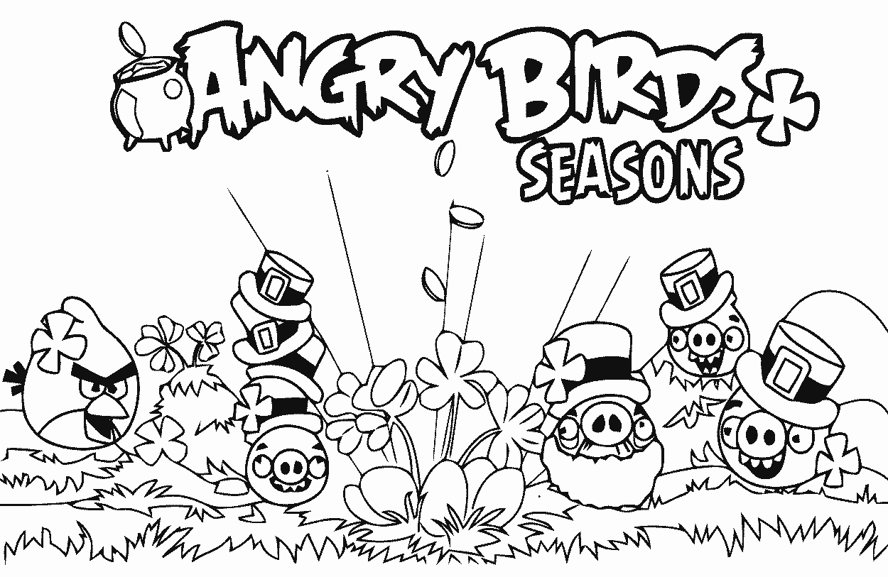 Mewarnai Gambar Angry Birds Untuk Putra Putri Anda Mewarnai Gambar