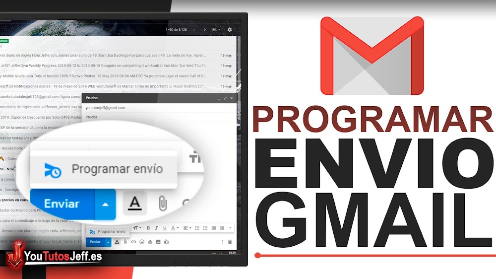 Programar Mensajes Gmail Sin Extensiones