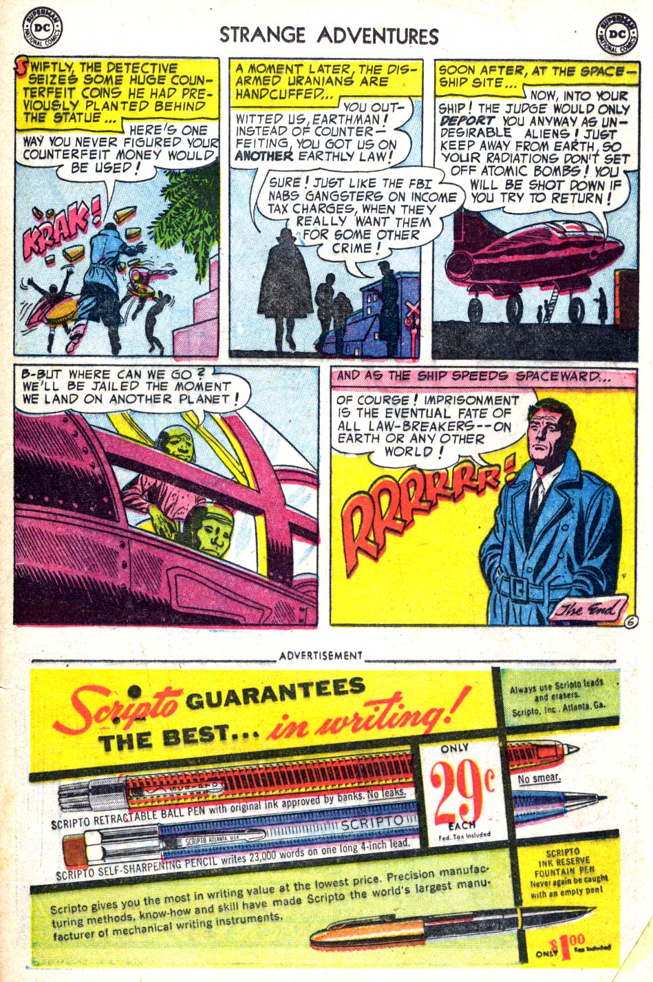 Read online Strange Adventures (1950) comic -  Issue #45 - 25