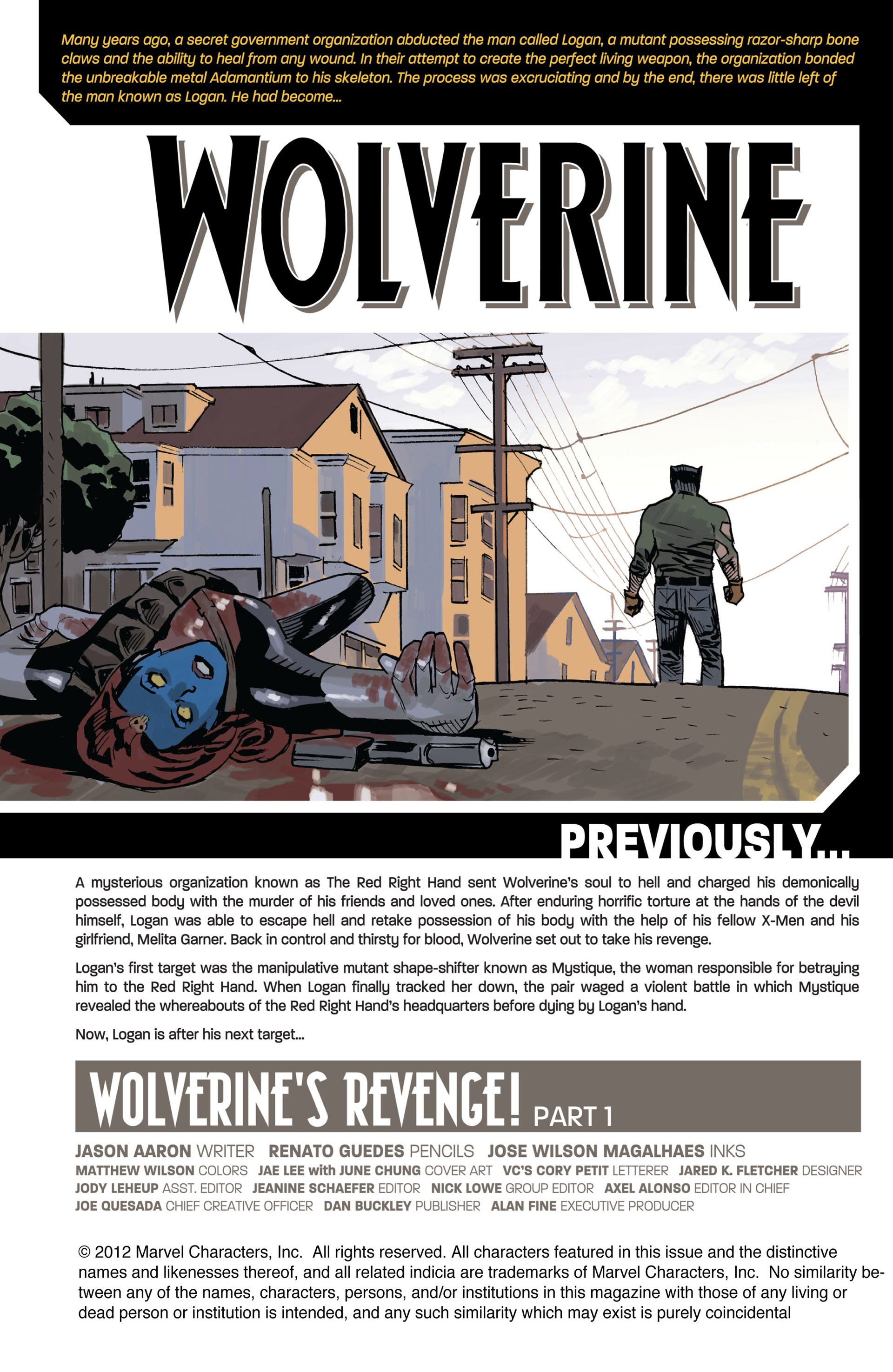 Wolverine (2010) issue 10 - Page 2