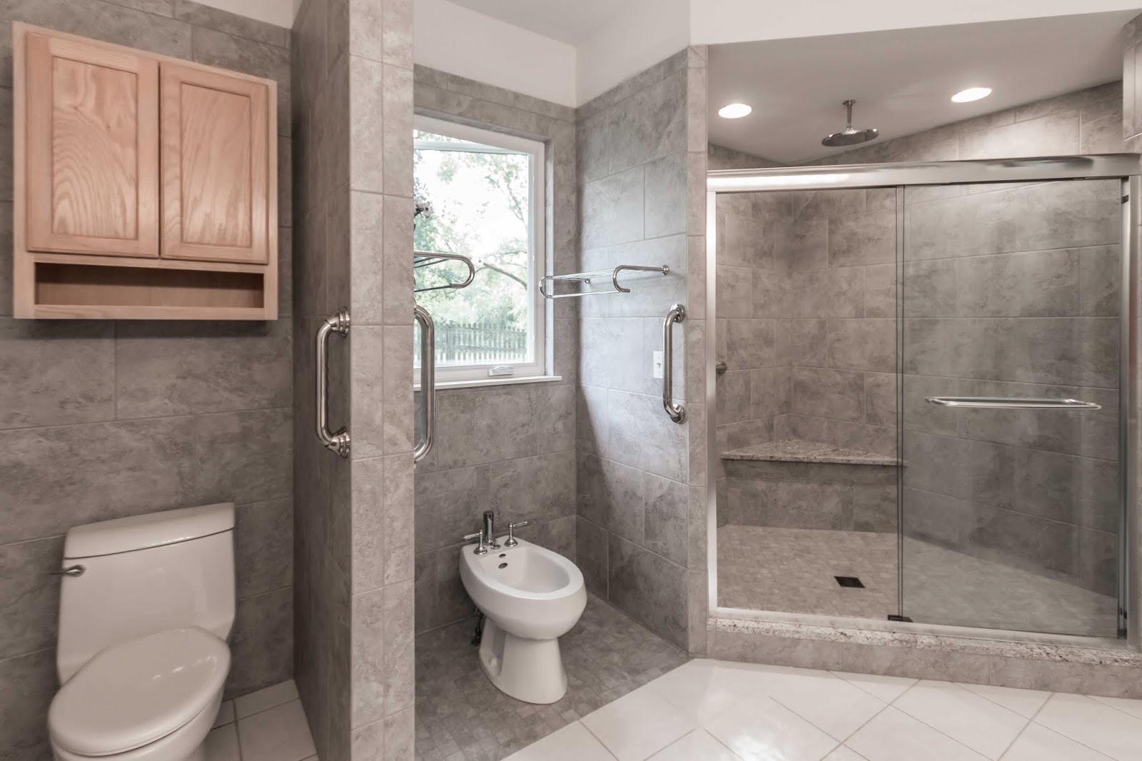 KLM Builders Inc. Partial Master Bath Remodel Allows Homeowners to Age in Place