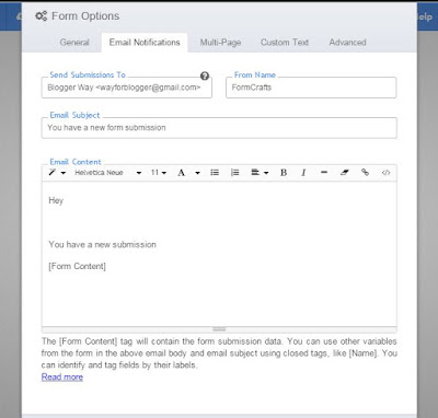 Cara Membuat Contact Form Cantik untuk Blog