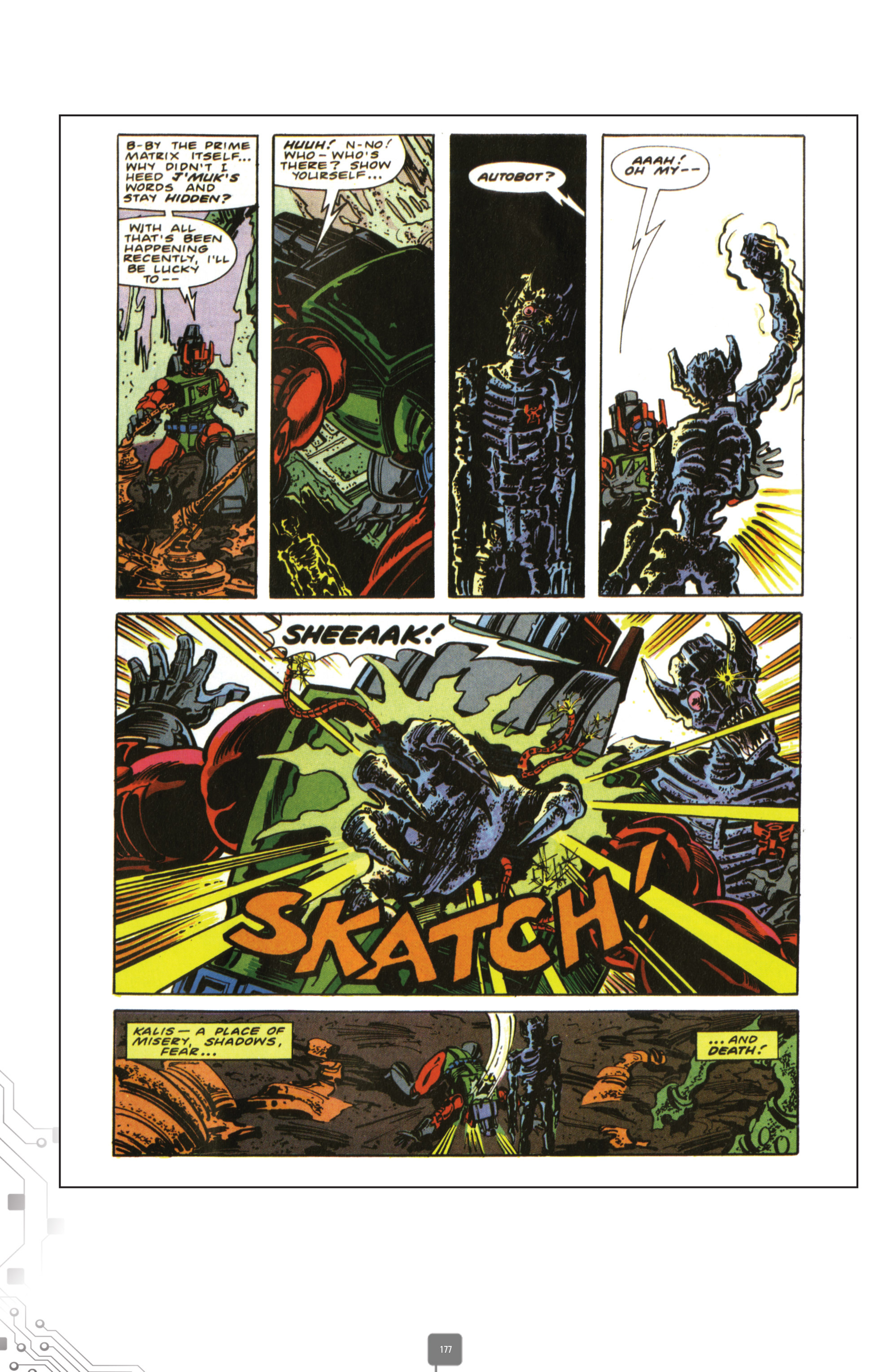 Read online The Transformers Classics UK comic -  Issue # TPB 5 - 177
