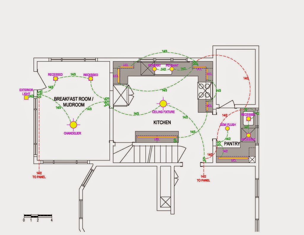 Electric Work:  land Electrical Wiring Plan