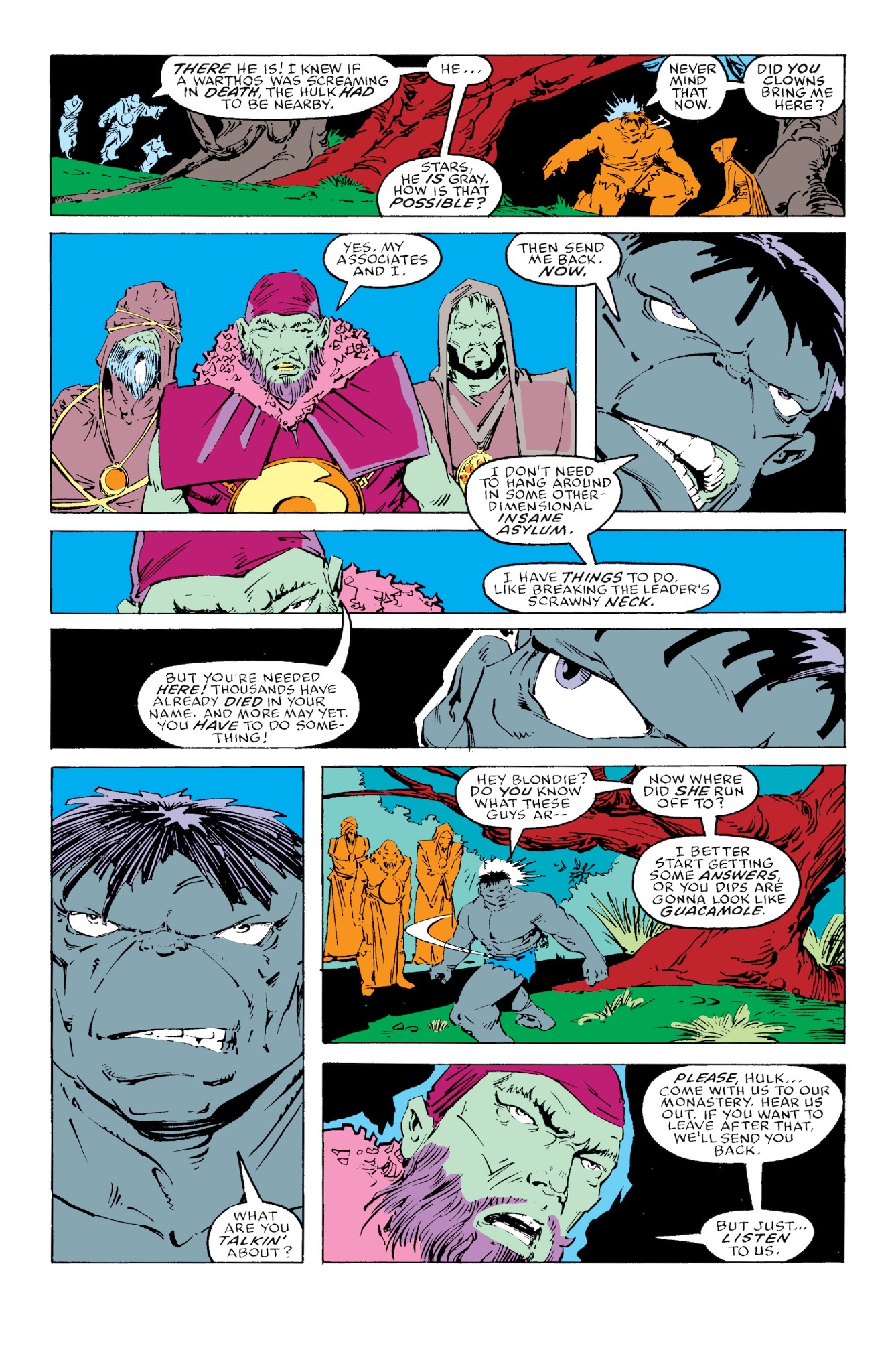 Read online Hulk Visionaries: Peter David comic - Issue # TPB 3 - 113