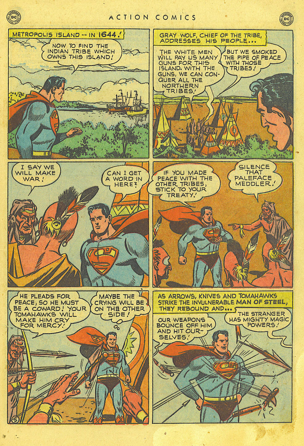 Read online Action Comics (1938) comic -  Issue #148 - 6