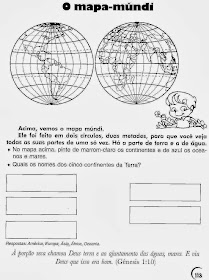 Geografia 5 ano exercícios