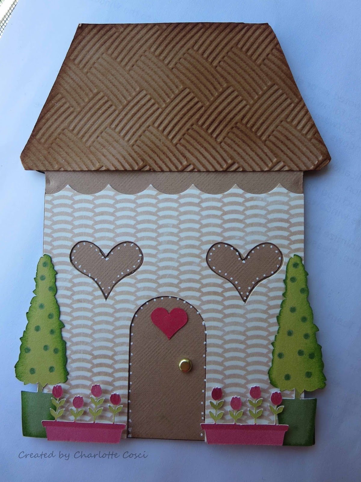 She's a Sassy Lady SHAPED HOUSE CARD