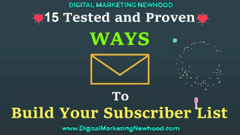 15 Tested and Proven Ways to Build Your Subscriber List