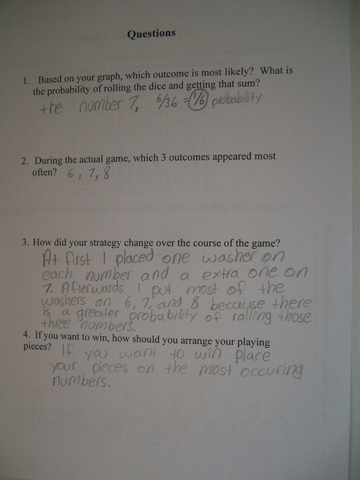 7th grade math notes