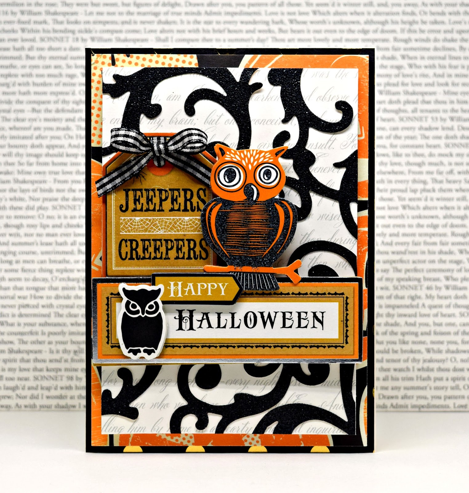 Crafty Creations with Shemaine Halloween themed project shares