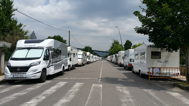 Ribadavia (Orense), Inauguración del área de autocaravanas