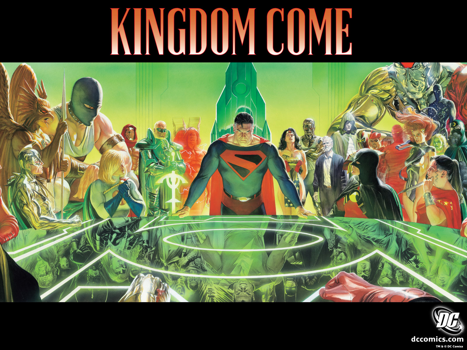 Kingdom Come 20th Anniversary Special Part 1 Alex Ross Art