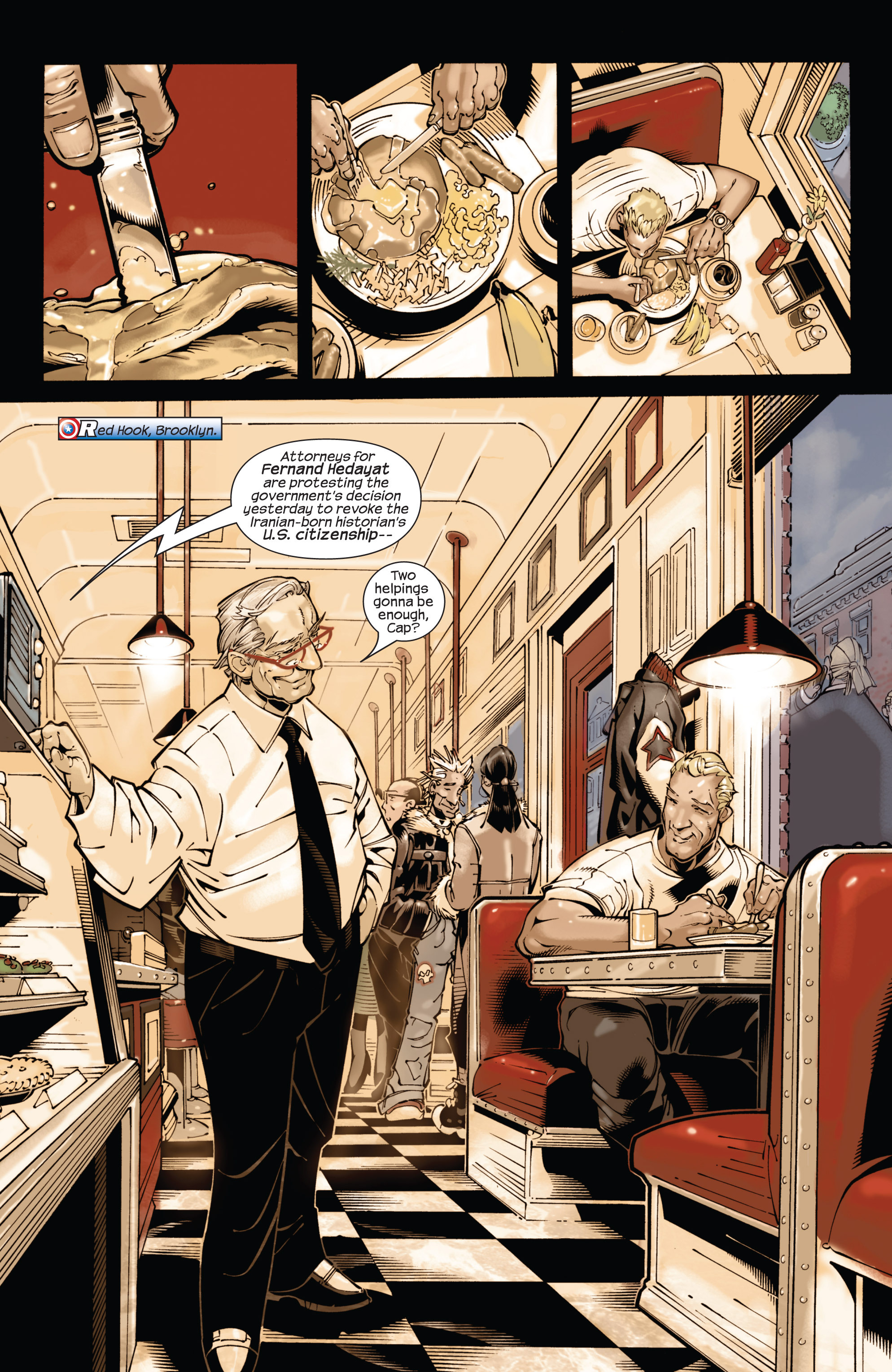 Captain America (2002) Issue #21 #22 - English 10