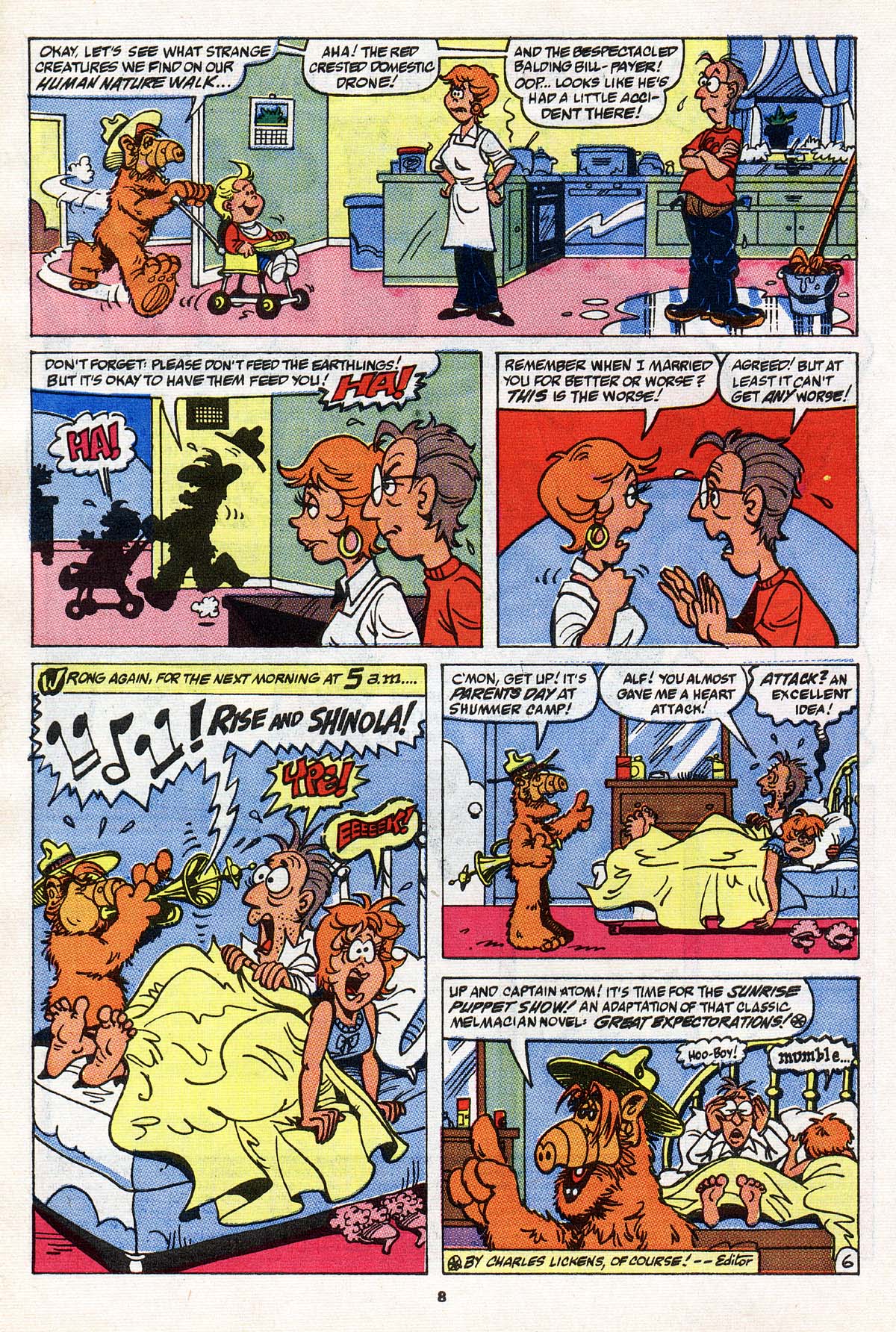 Read online ALF comic -  Issue #31 - 7