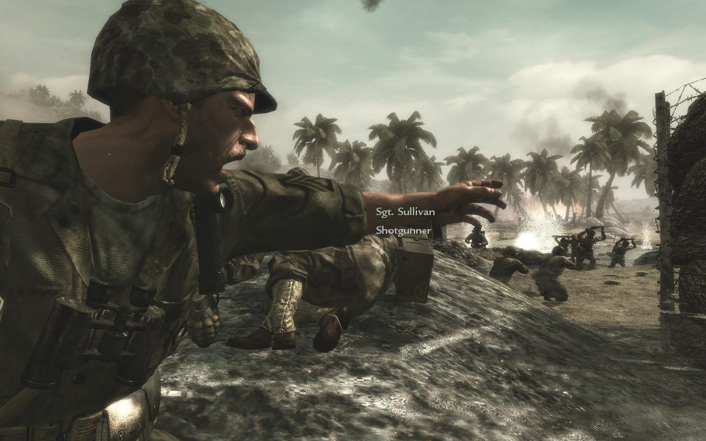 Игра кал оф ворлд. Call of Duty 5. Call of Duty 2008.