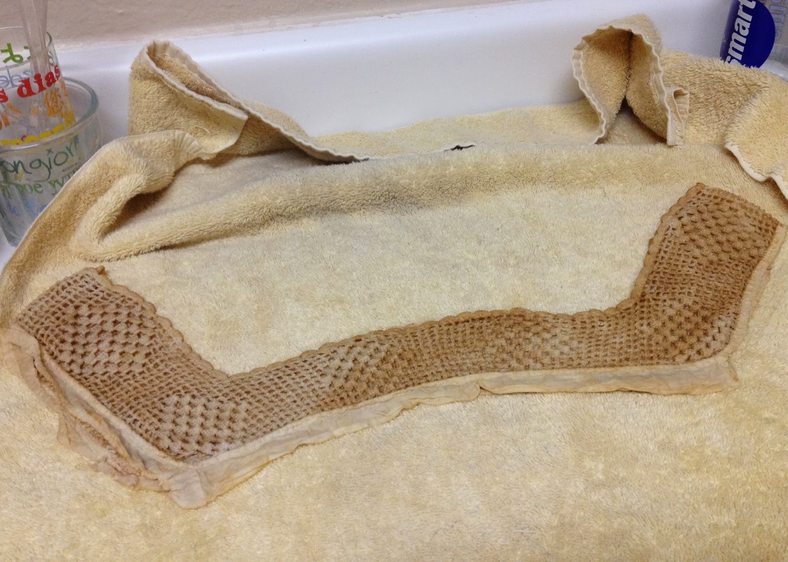 Look What I Made Cleaning antique lace