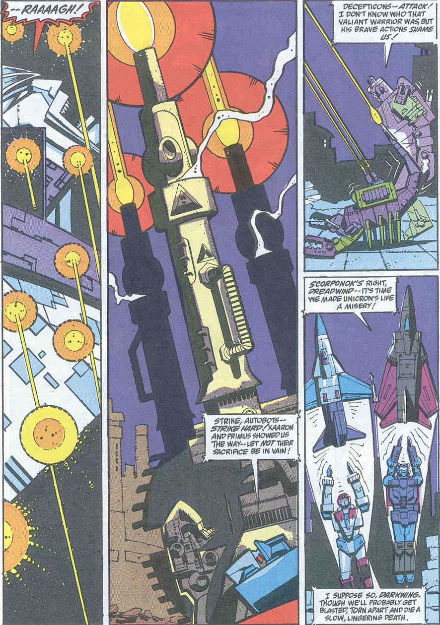 Read online The Transformers (1984) comic -  Issue #75 - 16