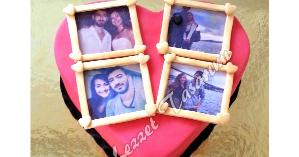 Maya Lezzet Tasarımı FOTOGRAFLI PASTA